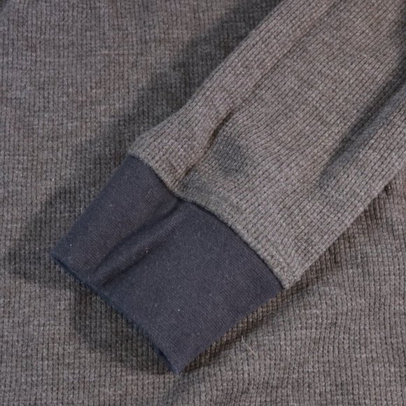 Mens Small Grey Long Sleeve Tee shirt Mountain Ridge Size S - Picture 4 of 5